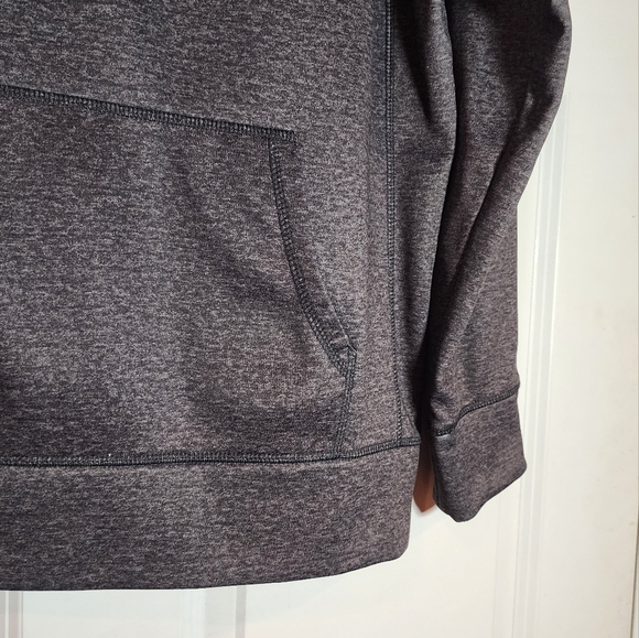 Burton Women Crown Bonded Pullover Hoodie Fleece Size M Dark Gray - Picture 5 of 7